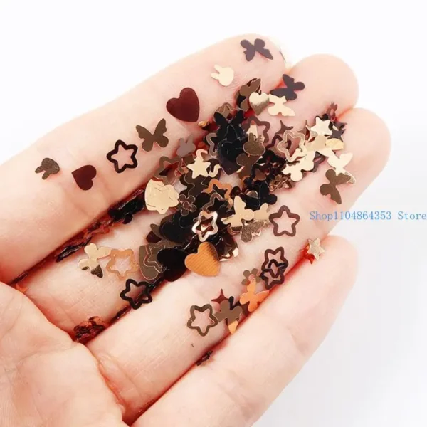 652F for Butterfly Sequins Decoration for Epoxy Casting Resin Moulds Jewelry Pendant Decorating Making Art Suppli - Image 5