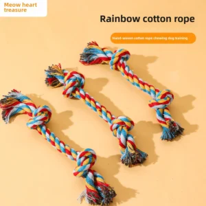 New Pet Products Rope Knot Pet Toys Can Be Mixed with Double-knot Cotton Rope Interactive Training Dog Toys Product Supplies
