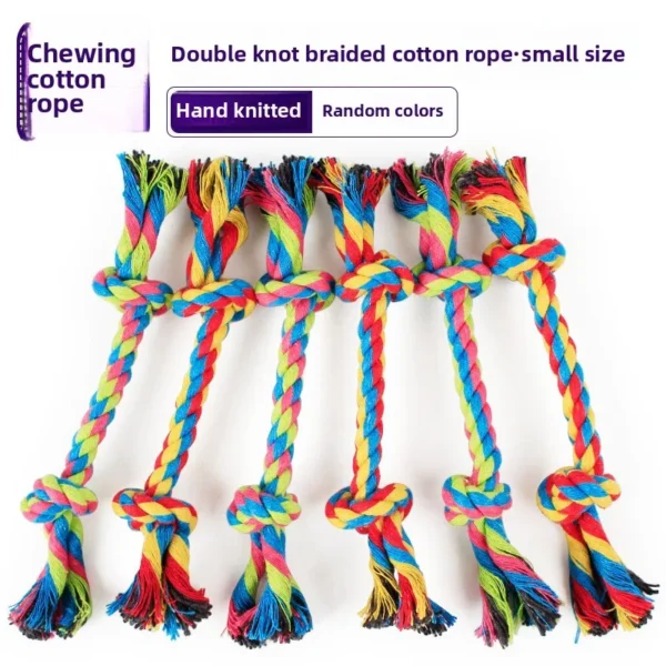 New Pet Products Rope Knot Pet Toys Can Be Mixed with Double-knot Cotton Rope Interactive Training Dog Toys Product Supplies - Image 4