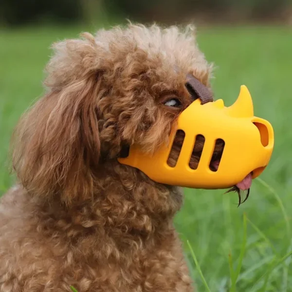 Pet Dog Mouth Cover Soft Silicone Mouth Mask Small Medium Dogs Breathable Stop Barking Biting Chewing Cover Dog Mouth Supplies - Image 3