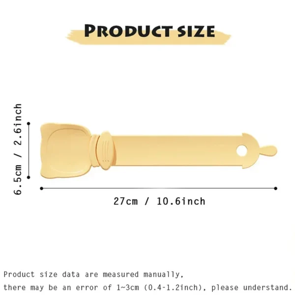 1PC Cat Treat Squeeze Spoon Dispenser Mess-Free Feeding Tool for Paste Snacks Portable Pet Food Scoop Feeding Supplies - Image 5